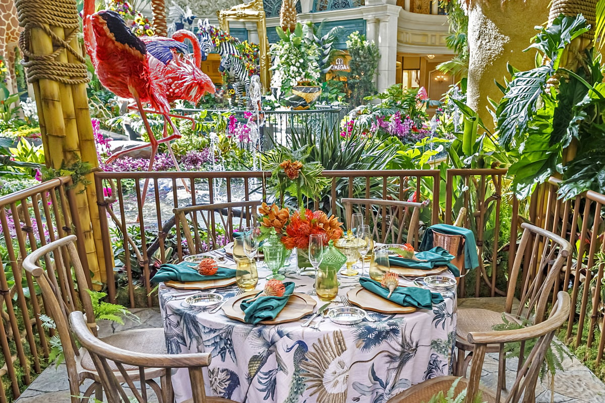 Bellagio Conservatory Debuts Exclusive Dining Experience ‘The Garden Table’